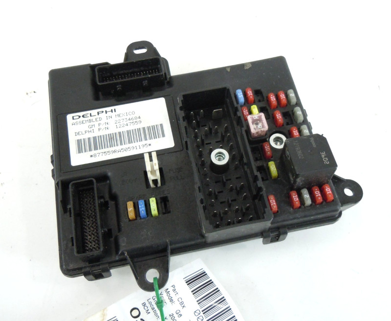 2005 05 Pontiac G6 Body Control Module BCM BCU OEM 22734684