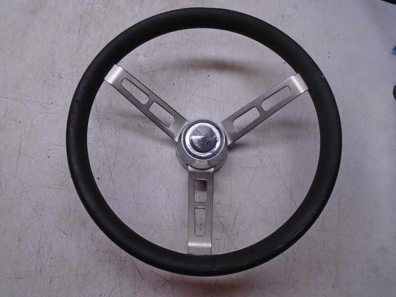 ZZ1 Marine Boat Steering Wheel 3 Spoke 14"