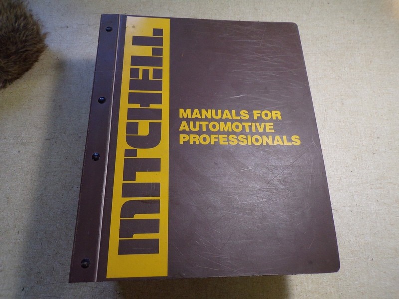 Mitchell Service & repair Chassis Domestic Truck Van 1978-87 10-Book Set