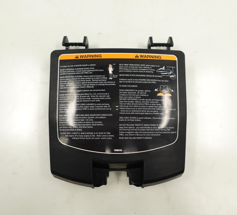 2015-2020 Yamaha VX 1050 OEM Glove Box Lid + ORIGINAL Decal F2X-U1708-00-00