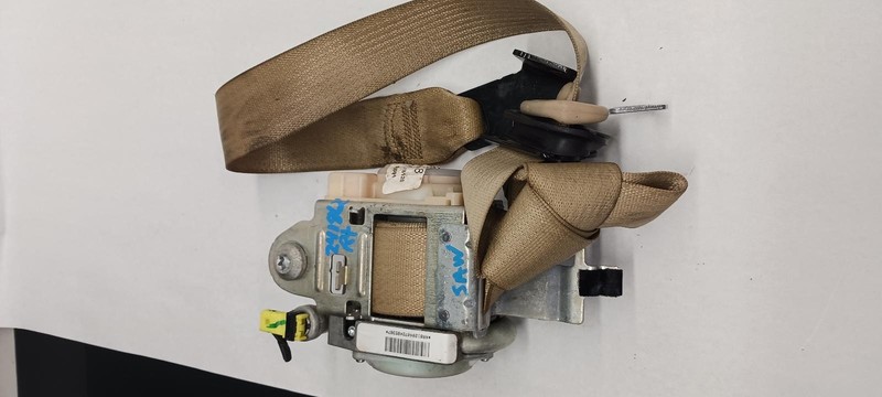 08 CADILLAC CTS Front Seat Belt passenger retractor tan OEM
