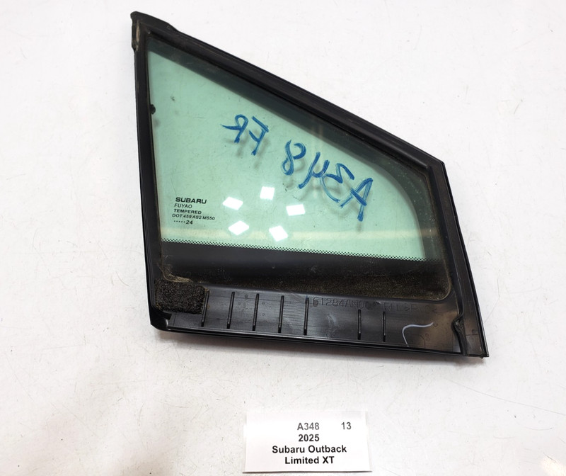 ✅ 20-25 OEM Subaru Outback XT LTD Front Right Door Quarter Window Glass