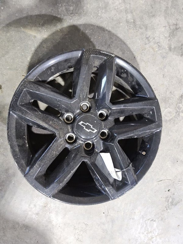 2019-2025 Chevy Silverado 1500 Wheel Rim 18x8-1/2 10 Spoke Black Opt RD1