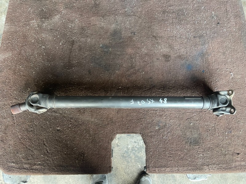 07-10 BMW X5 4.8L FRONT DRIVESHAFT PROPELLER DRIVE SHAFT OEM 7556020