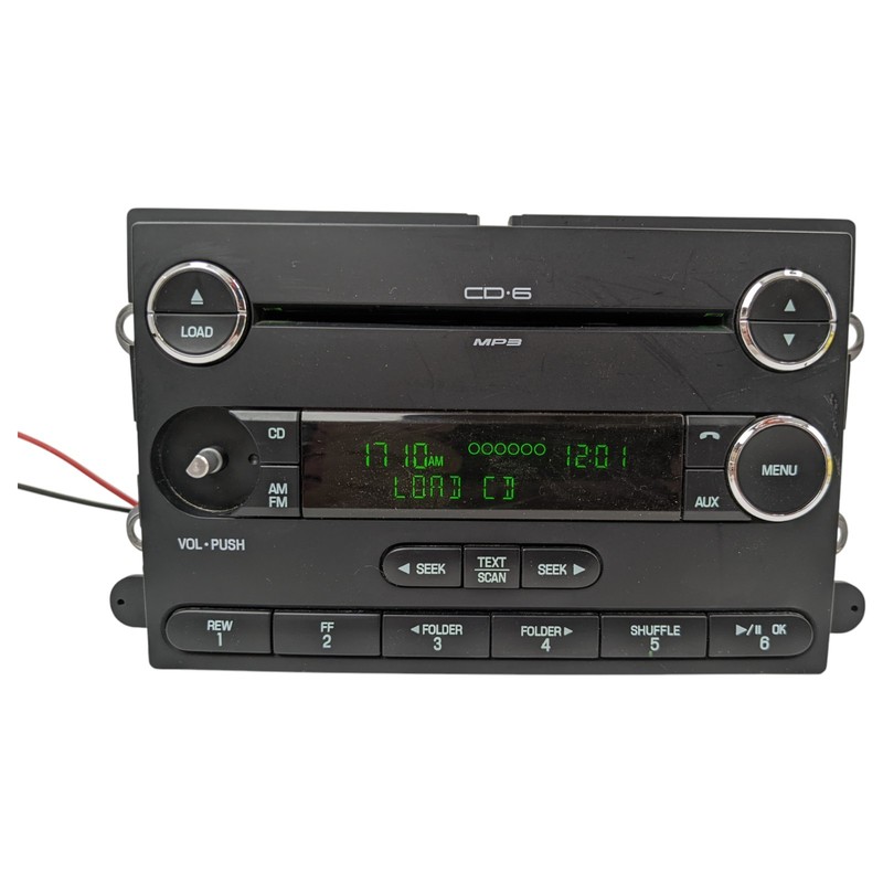 2008-2009 Sable Taurus Audio Radio Stereo 6 Disc CD Mp3 Player 8G1T-18C815-GB