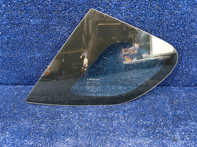 2011 - 2017 Lexus CT200H Rear Right Side Quarter Window Glass OEM