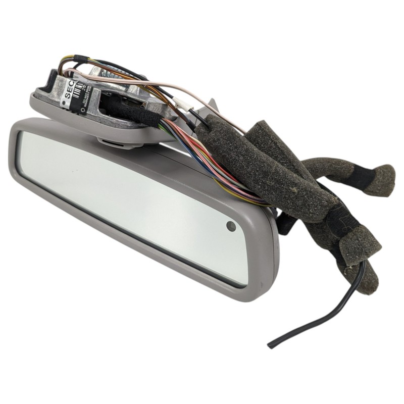 00-06 Mercedes W220 S430 S600 S55 AMG Overhead Inner Rear View Mirror Gray OEM