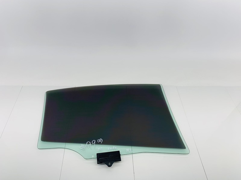14-16 KIA CADENZA VG REAR LEFT DRIVER SIDE DOOR SHELL WINDOW GLASS OEM #99