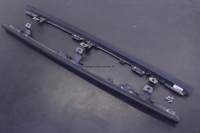 JEEP WRANGLER UNLIMITED JL FLOOR SILL ROCKER GUARD ROCK RAILS NERF BARS PAIR OEM