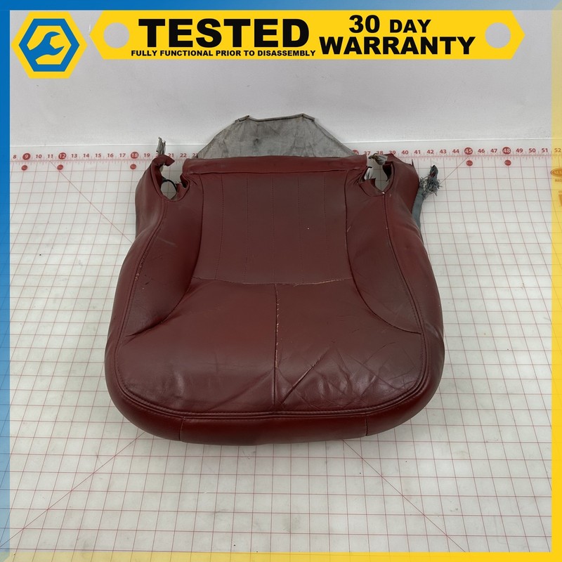 97-04 Chevy Corvette C5 FRONT LEFT OR RIGHT BOTTOM LOWER SEAT CUSHION Red OEM