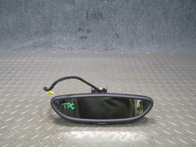 2011-2018 PORSCHE CAYENNE 958 INTERIOR REAR VIEW MIRROR AUTO DIMM BLACK