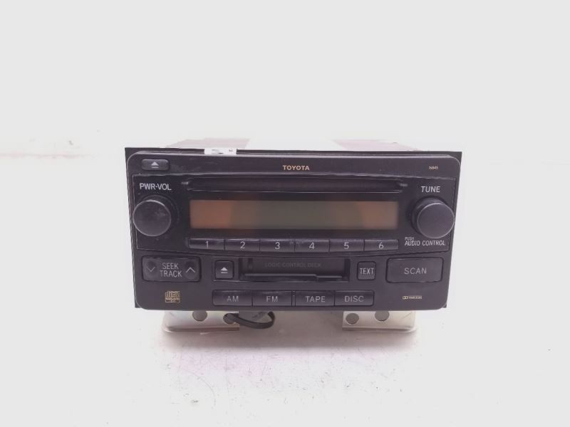 03-05 TOYOTA 4RUNNER RADIO/STEREO RECEIVER UNIT ASSEMBLY