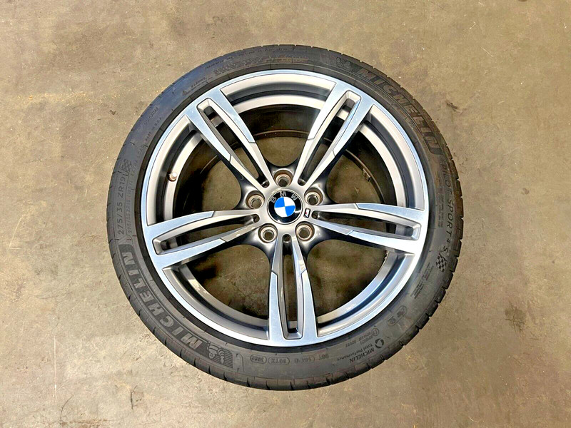 ⭐2015-2020 BMW M3 M4 F80 F82 F83 19" WHEEL RIM W/MICHELIN TIRE 10x19 OEM LOT2476