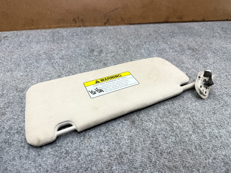 GENESIS G70 2019-2026 OEM RIGHT PASSENGER SUN VISOR ASSEMBLY (SUEDE)
