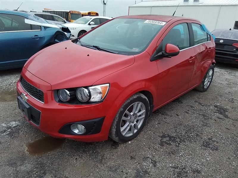2012 Chevy Sonic Front Driver Roof Curtain Air Bag Notchback Ntbk