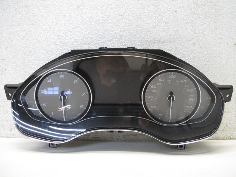 13 2013 AUDI S7 SPEEDOMETER CLUSTER INSTRUMENT GAUGE OEM 121124