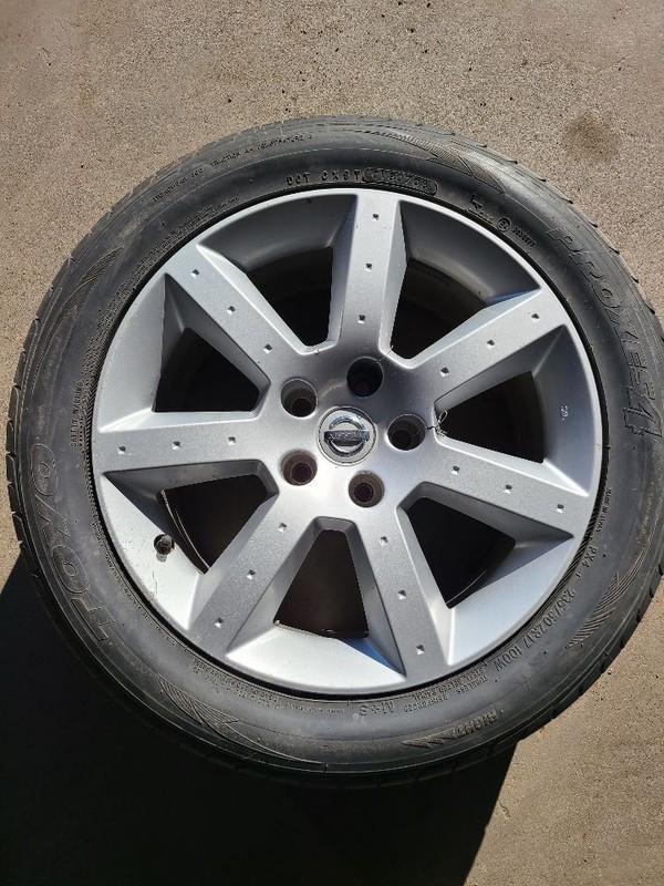 Wheel 17x8 Alloy 7 Double Spoke Fits 03-08 BMW Z4 492997