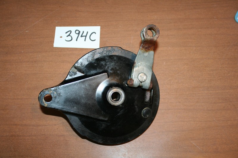 1977 Yamaha DT 100 Rear Brake Panel Backing Plate OEM 77