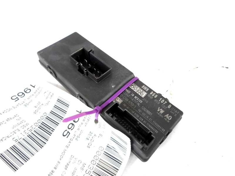 Audi Q5 Liftgate Control Module 8W8959107B OEM 2018