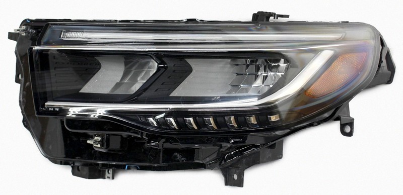 OEM Left Driver Side LED with Amber DRL Headlamp For Ford Explorer, Police Amber