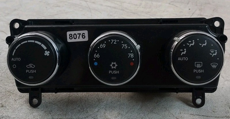 2011-14 Chrysler 200 2.4L Climate AC Heater Control Switch 1SW68DX8AD Black OEM