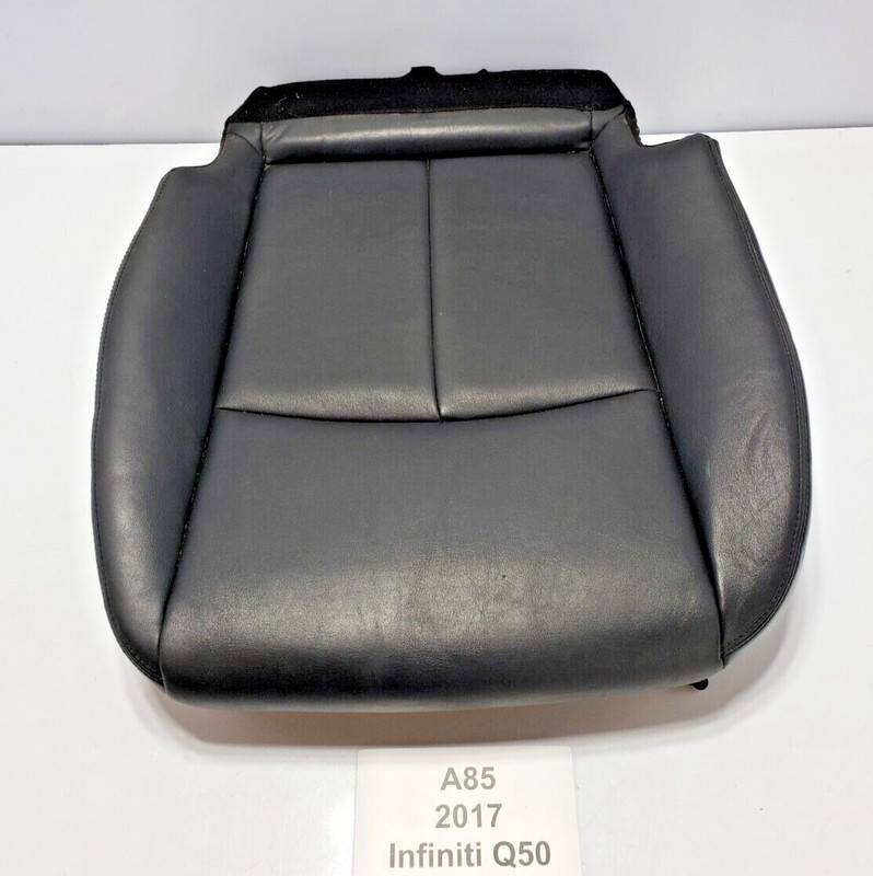 ✅ 2017-2020 OEM Infiniti Q50 Front Left Driver Side Lower Seat Cushion Black