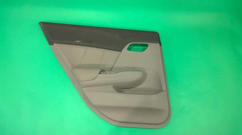 12 HONDA CIVIC MX DRIVER LEFT REAR INTERIOR DOOR PANEL OEM 2713-66