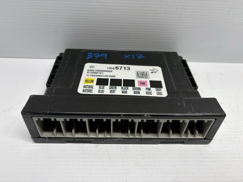 2016 Chevrolet Silverado 1500 Body Control Module 4X4 6L80 5.3L 13506713