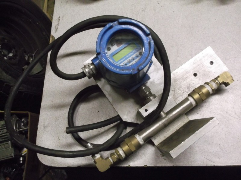 Eldridge 8669MP-SSS-133-AC115-HE Flow Sensor Meter Flowmeter Assembly