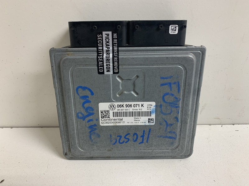 2015 VW Volkswagen Passat 1.8 CPRA Engine Computer Control Module Ecu Ecm Pcu