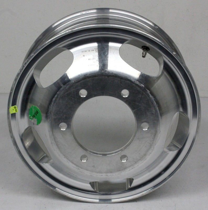 OEM Wheel For 2018-2019 Ford Transit 350-HD DRW Polished JK41-1007-BA, Scratched