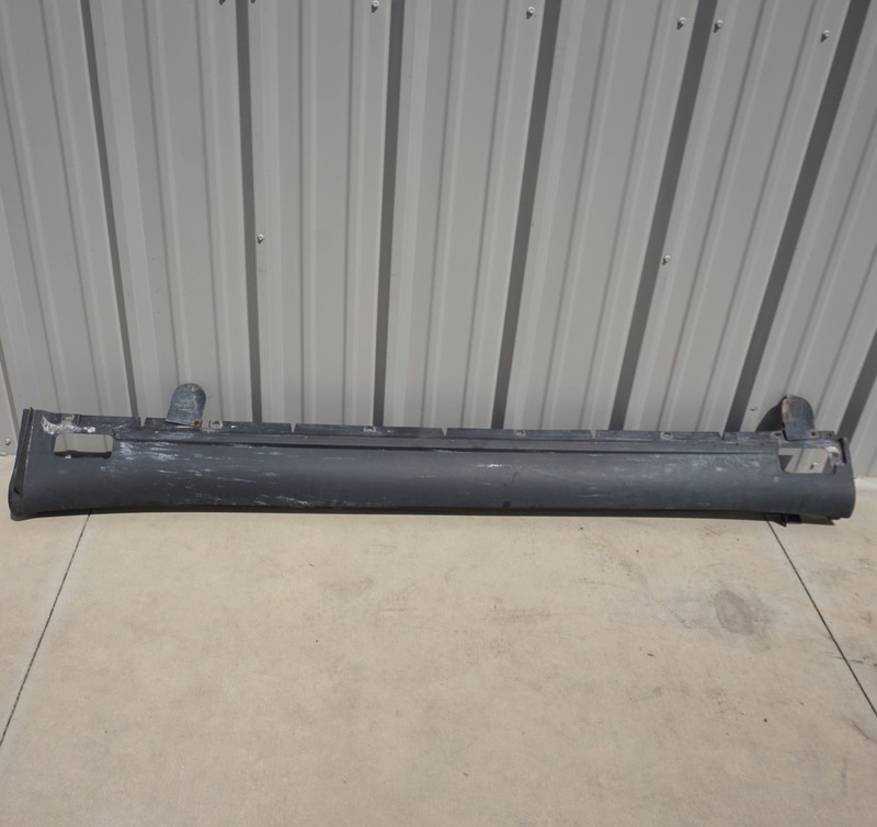 11-18 Porsche Cayenne 958 Left Driver Side Rocker Panel Side Skirt Black Oem