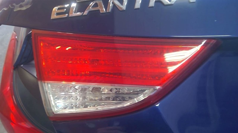 Driver Left Tail Light Sedan Lid Mounted Fits 11-13 ELANTRA 3522333
