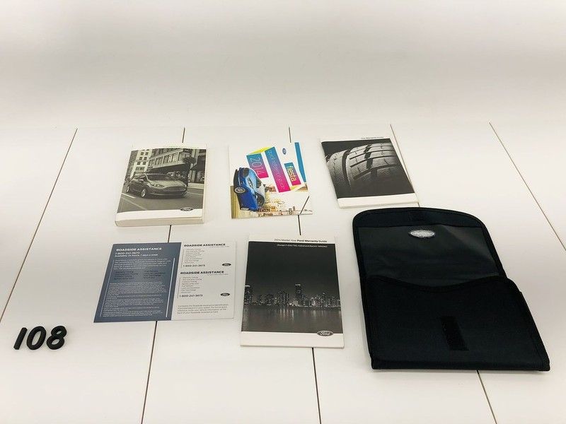 2014 FORD FIESTA SE INFORMATION MANUAL GUIDE BOOK HANDBOOK W/ CASE OEM