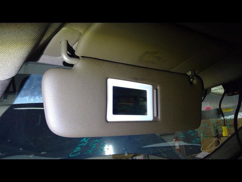 Driver Sun Visor Illuminated Fits 11-14 PORSCHE CAYENNE 1575546
