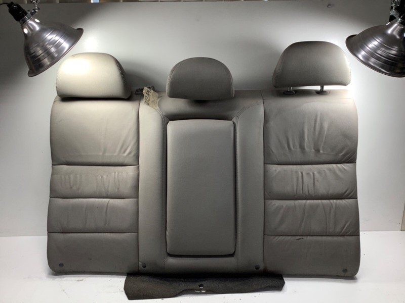 08-012 Honda Accord 4D EX Rear Top Seat Back Center Light Gray Leather OEM