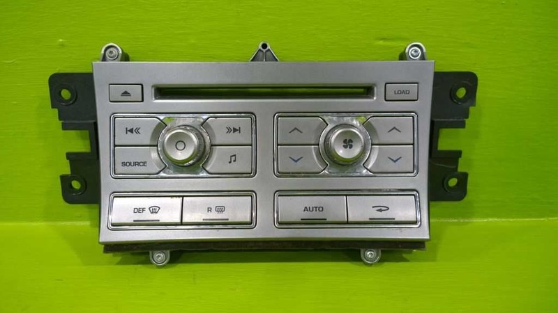 09 10 11 JAGUAR XF RADIO & TEMPERATURE CLIMATE CONTROL SWITCH OEM 2824-5