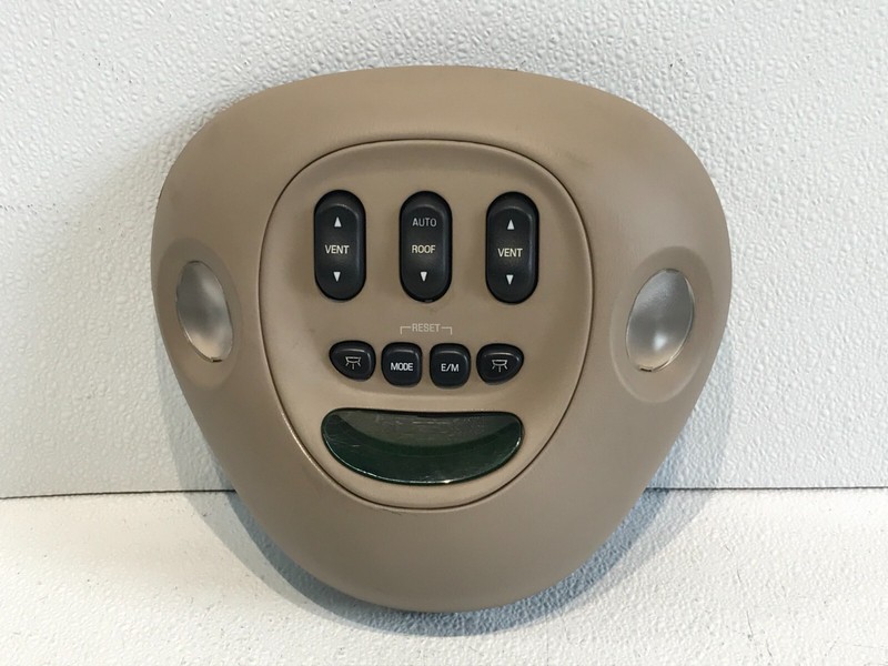 98-02 Expedition Dome Overhead Console Sunroof Switch OEM F85B-78519A58-D Beige