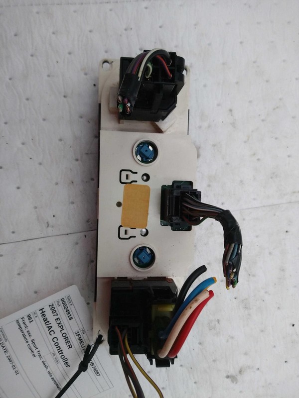 Used A/C Selector Switch fits: 2007 Ford Explorer Front exc. Sport Trac dash w/o