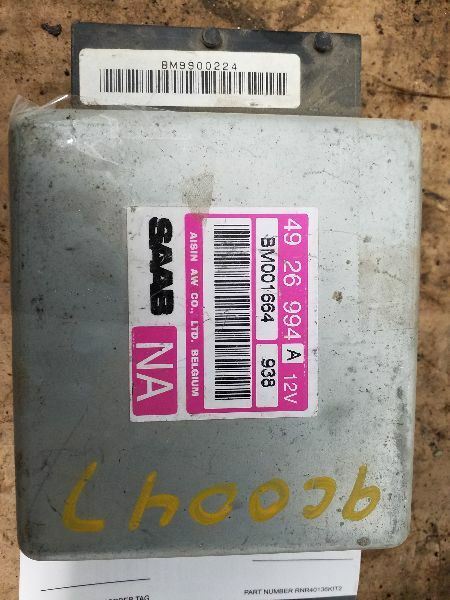 Chassis ECM Transmission Under Right Hand Dash Fits 00 SAAB 9-5 34637