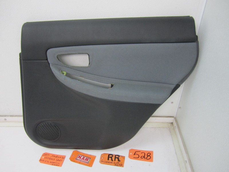 DOOR PANEL SPEAKER COVER PASSENGER SIDE BACK REAR for 05 SUBARU IMPREZA OUTBACK