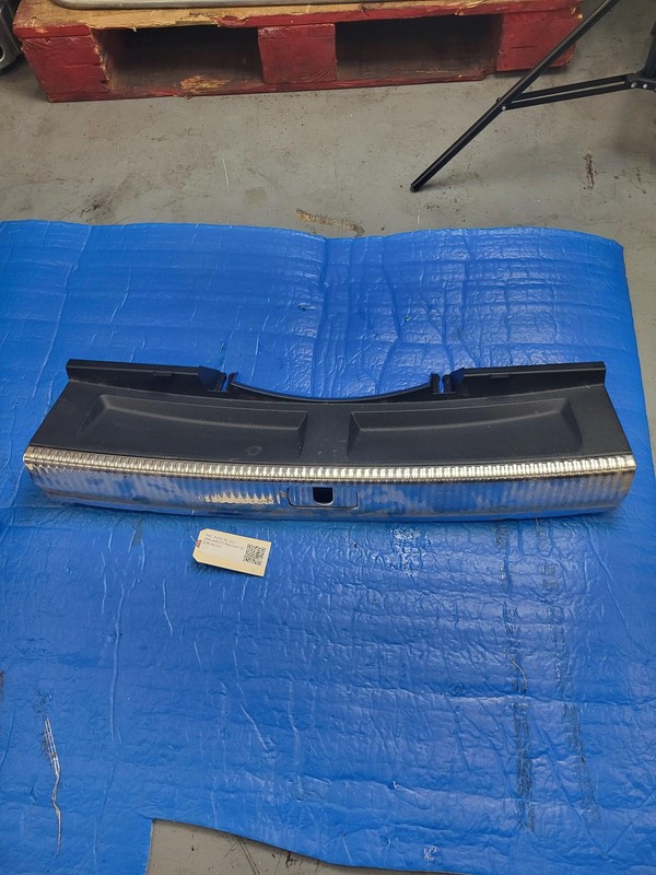 Used Oem Audi Rear Trunk End Sill Scuff Plate for 2021 A5 Sportback 2.0L AWD