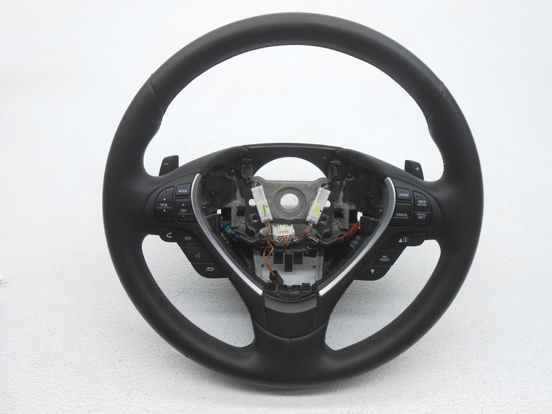 2013-2015 Acura RDX ILX OEM Black Leather Steering Wheel Very Nice Condition