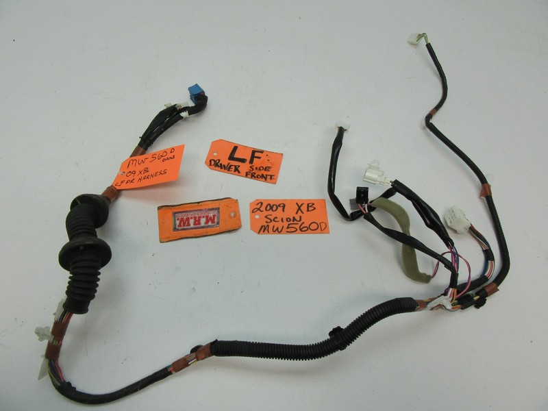 DOOR PANEL LEFT FRONT WIRE HARNESS PIGTAIL DOOR LATCH SPEAKER for SCION XB 08-15