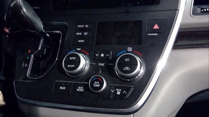 Temperature Control Automatic Temperature Control Fits 15-17 SIENNA 3161097
