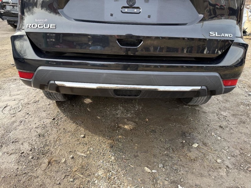 2017-2018 Nissan Rogue Rear Bumper Cover Black