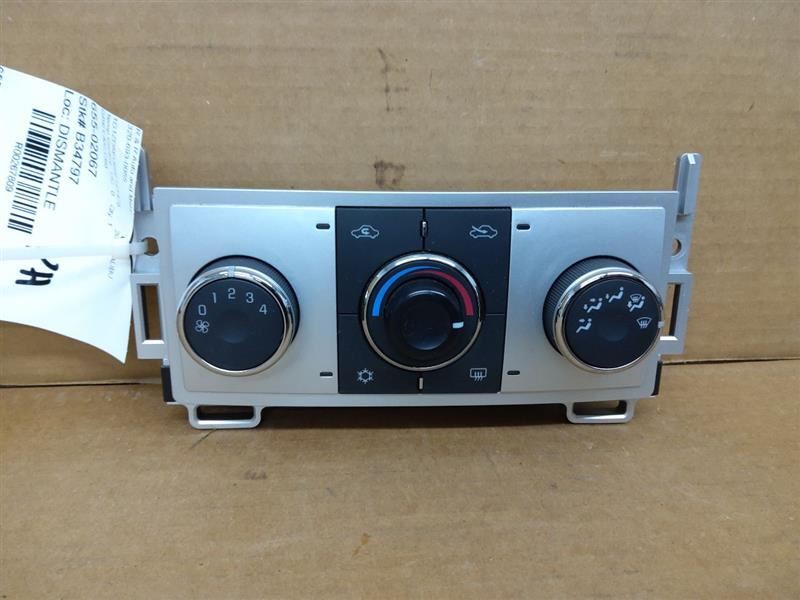 Temperature Control Manual Temperature Control Opt C60 Fits 08-12 MALIBU 267809