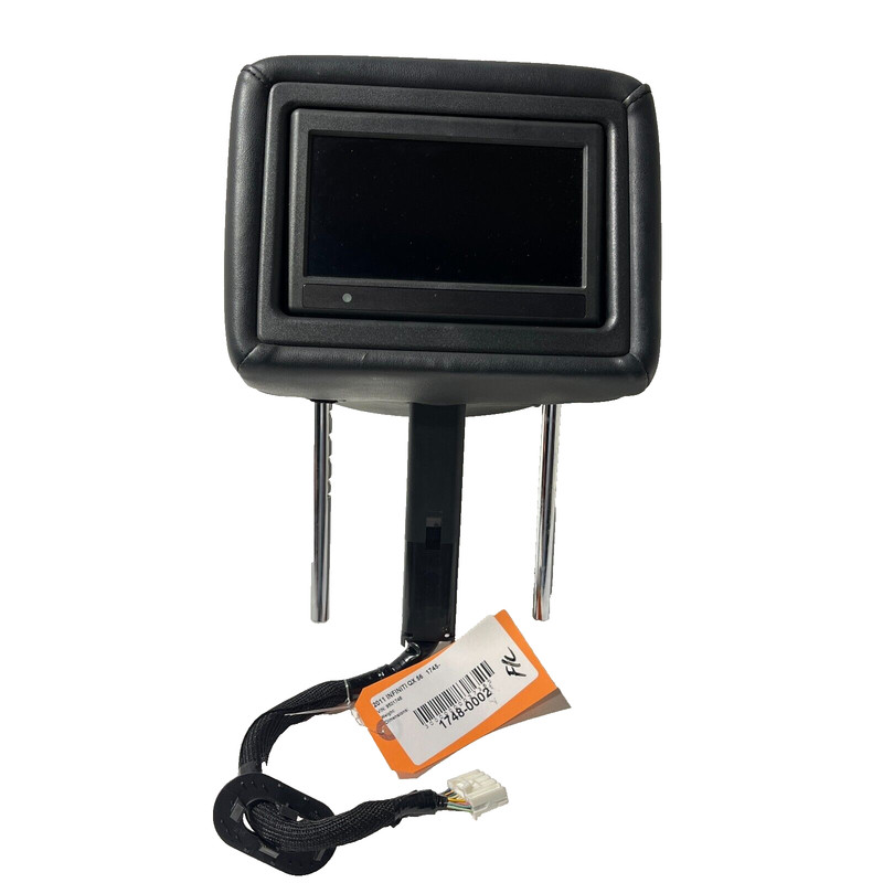 DEFECT! 2011 - 2017 NFINITI QX56 QX80 FRONT SEAT HEADREST WITH TV DVD SCREEN OEM