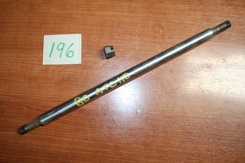 1980 Honda ATC 110 Front Wheel Axle Shaft Bolt Spindle OEM 80 G