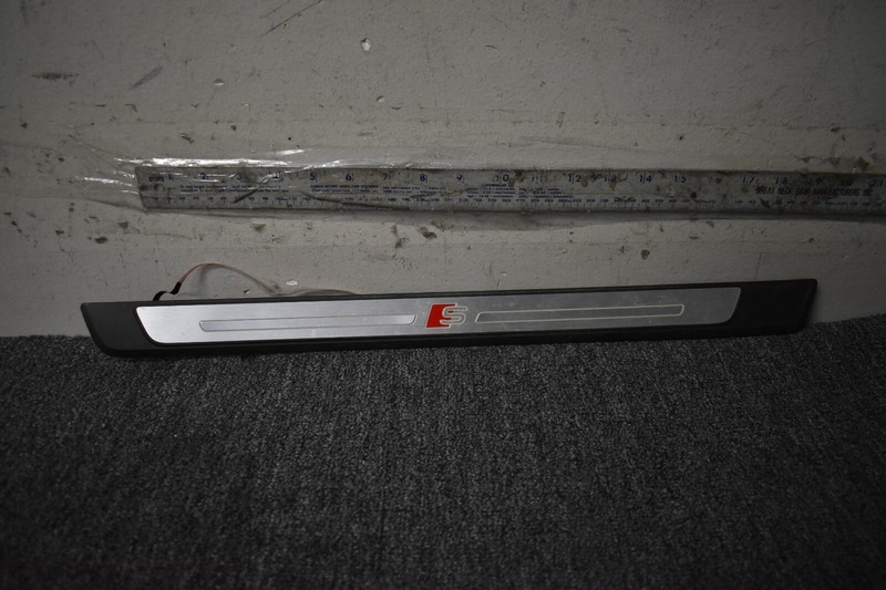 2017-2020 AUDI A4 PREMIUM SCUFF PLATE LEFT SIDE FACTORY OEM